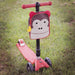 kids push scooter accessories leon the monkey lunch bag accessory