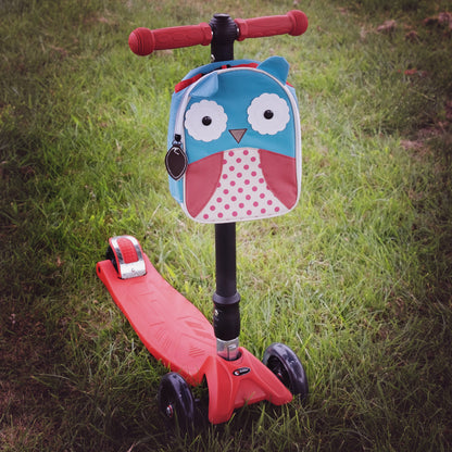 kids push scooter accessories nessie the owl lunch bag accessory