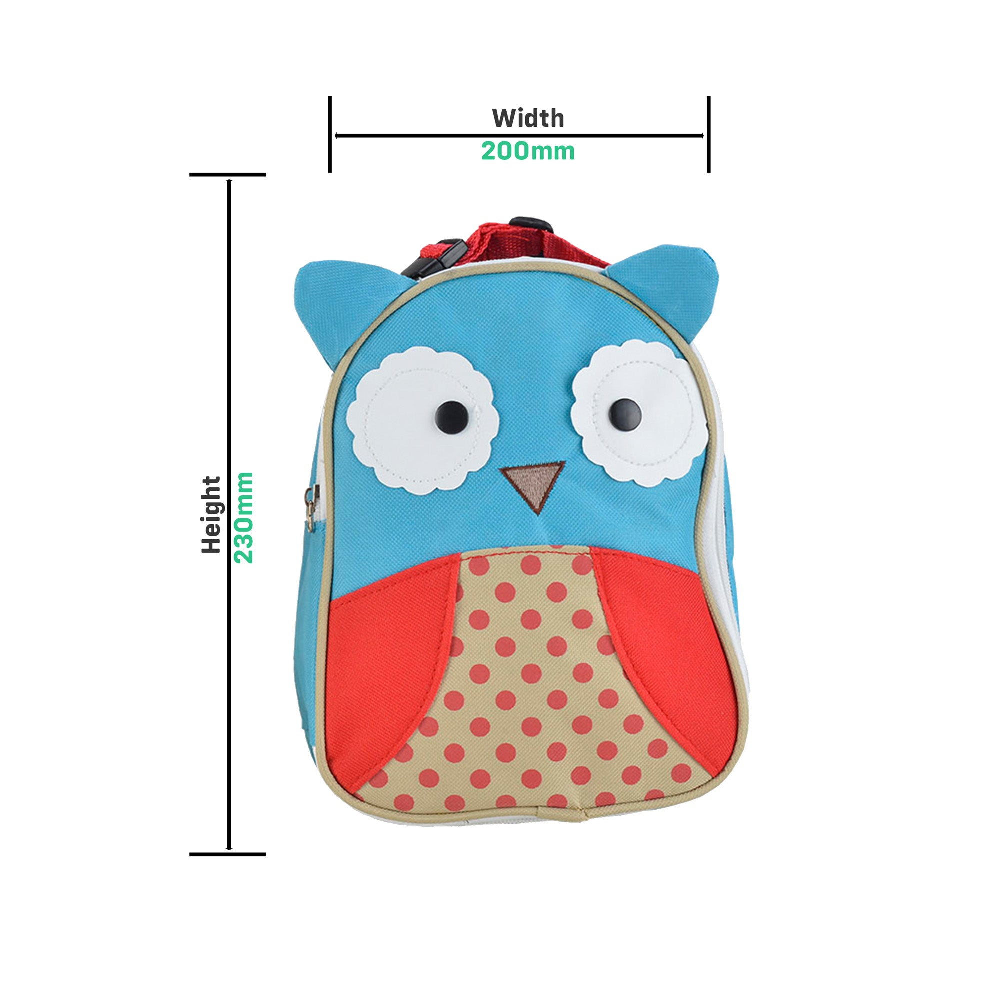 kids push scooter accessories nessie the owl lunch bag accessory