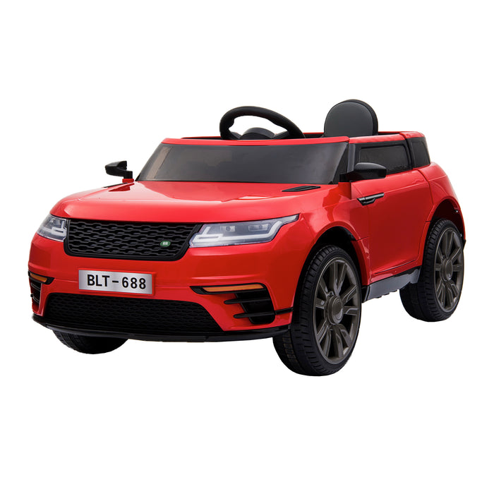 kids range rover velar style electric ride on car jeep red 12v 2wd