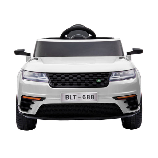 kids range rover velar style electric ride on car jeep white 12v 2wd