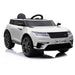 kids range rover velar style electric ride on car jeep white 12v 2wd