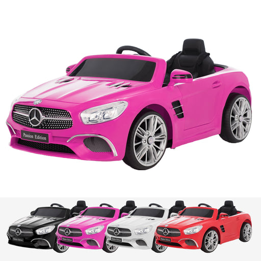 mercedes benz sl400 licensed 12v battery electric ride on car with remote pink2 Pink licensed electric ride on car battery powered with remote music