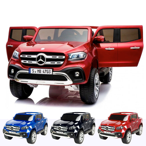 mercedes benz x class amg licensed 12v battery electric ride on car with remote red3 Red licensed pickup 24v 4wd electric battery ride on car