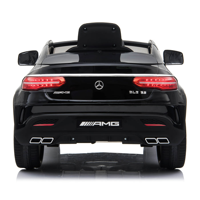mercedes gle 63 coupe black amg ride on car