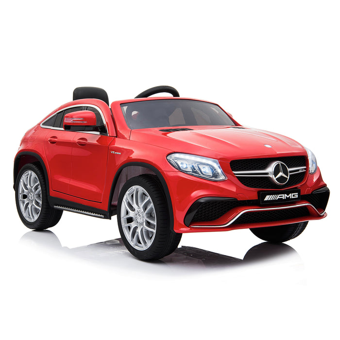 mercedes gle 63 coupe red amg ride on car