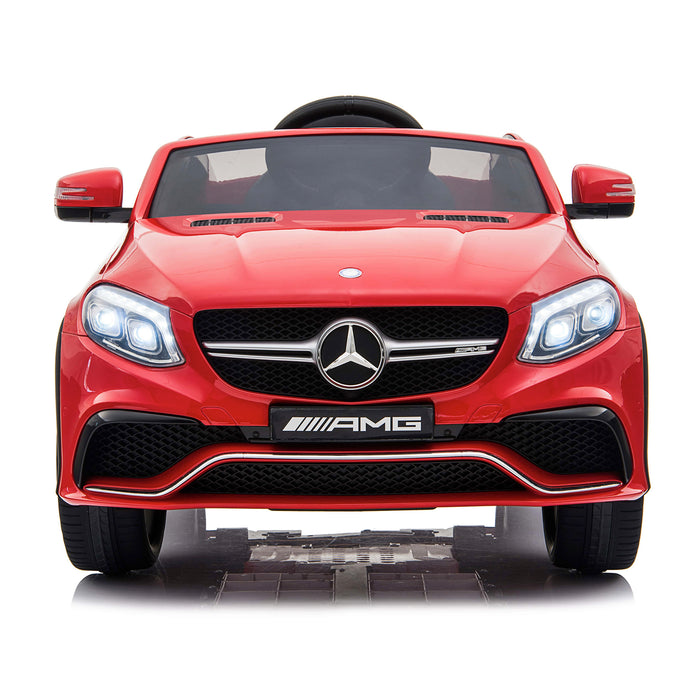 mercedes gle 63 coupe red amg ride on car