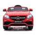mercedes gle 63 coupe red amg ride on car
