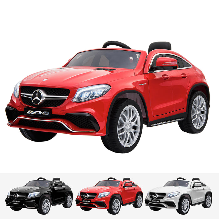 mercedes gle 63 coupe red Red amg ride on car