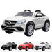 mercedes gle 63 coupe white White amg ride on car