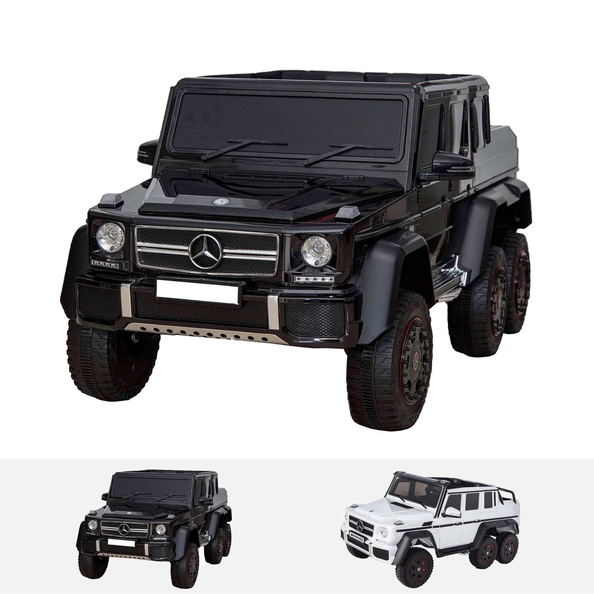 Mercedes Benz G63 6Wd Licensed 12V Battery Electric In Black — Riiroo