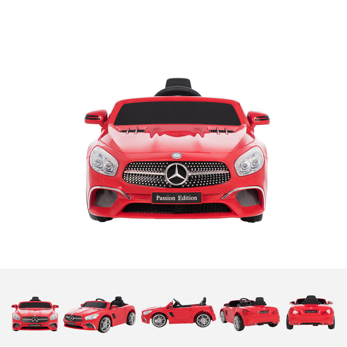 mercedes sl400 red front licensed mercedes sl400 electric ride on car battery powered with remote music