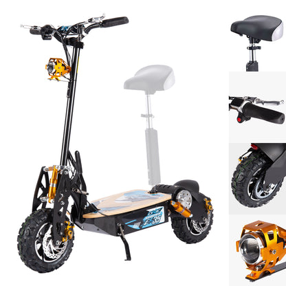 Off Road Adult Electric Scooter 1000W - 48v 12Ah