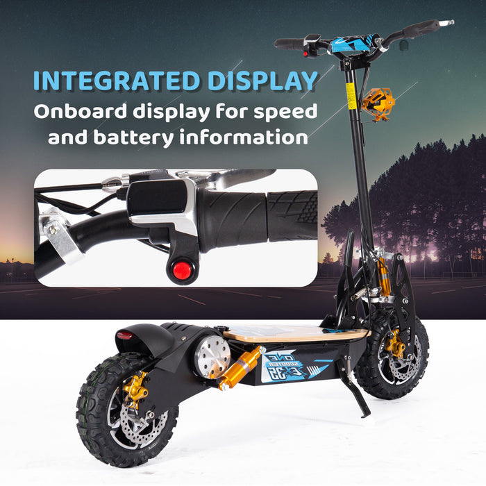 Off Road Adult Electric Scooter 1000W - 48v 12Ah