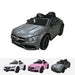 qy1588 mercedes c63 grey riiroo licensed mercedes c63 amg 12v electric battery ride on car remote music