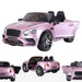 riiroo kids official licensed bentley continental supersport electric ride on car with parental remote pink Painted Pink supersports 12v eva wheel