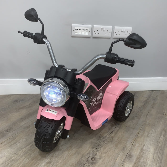 RiiRoo Ducati Chopper Style Kids 6V Battery Electric Ride On Motorbike/Trike