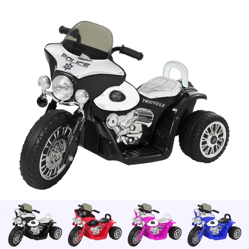 Harley Style 6V Battery Electric Police Trike RiiRoo