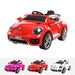 RiiRoo Kids VW Beetle Style Ride on Car - 12v Battery Red