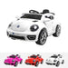 RiiRoo Kids VW Beetle Style Ride on Car - 12v Battery White