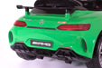 RiiRoo Mercedes Benz AMG GT R Ride On Car in green back view
