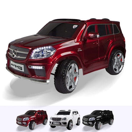 RiiRoo Mercedes Benz GL63 Ride on Car - 12V 2WD Red