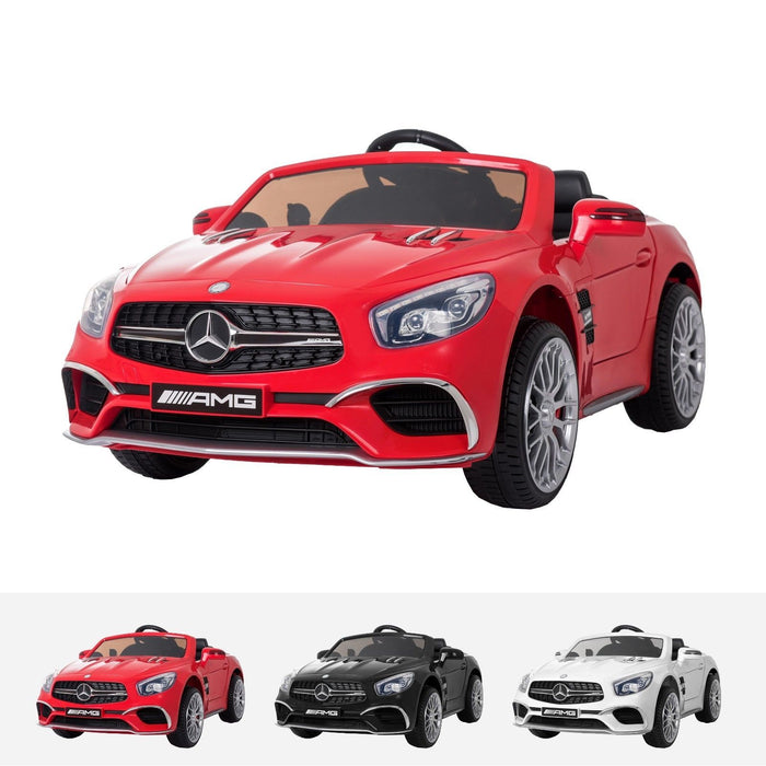 RiiRoo Mercedes Benz SL65 AMG Kinderauto – 12 V, 2WD, Rot