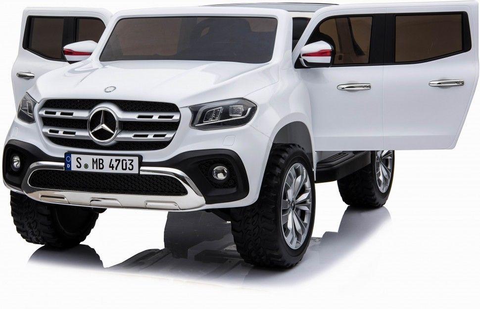 RiiRoo Mercedes Benz X Class Pick UP Ride On Car - 24V 4WD White