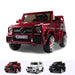 RiiRoo Mercedes G65 Kids Ride On Car - 12V 2WD Red