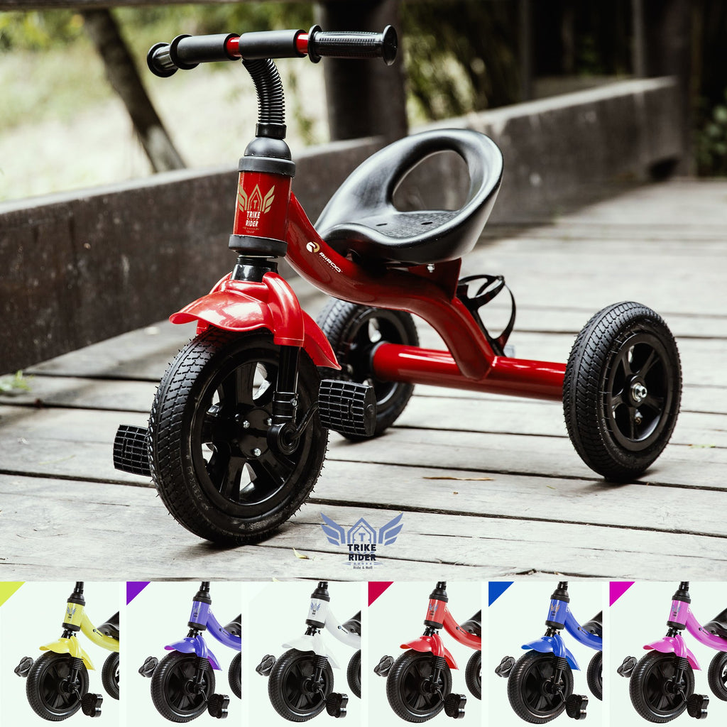 Trike Rider Kids Tricycle Adjustable Seat Front Suspension RiiRoo