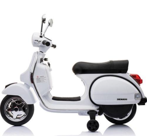 RiiRoo Vespa Licensed PX150 12V Kids Electric Ride On Battery Powered Motorbike