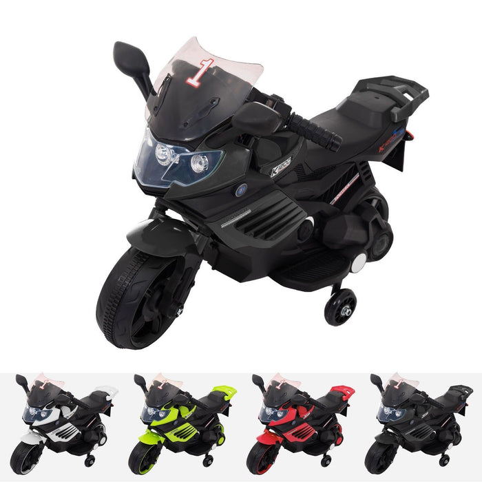 RiiRoo Yamaha R6 Style Motorbike - 6V Black