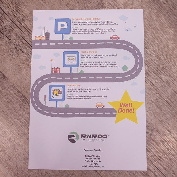 test p3 riiroo driving and license kit