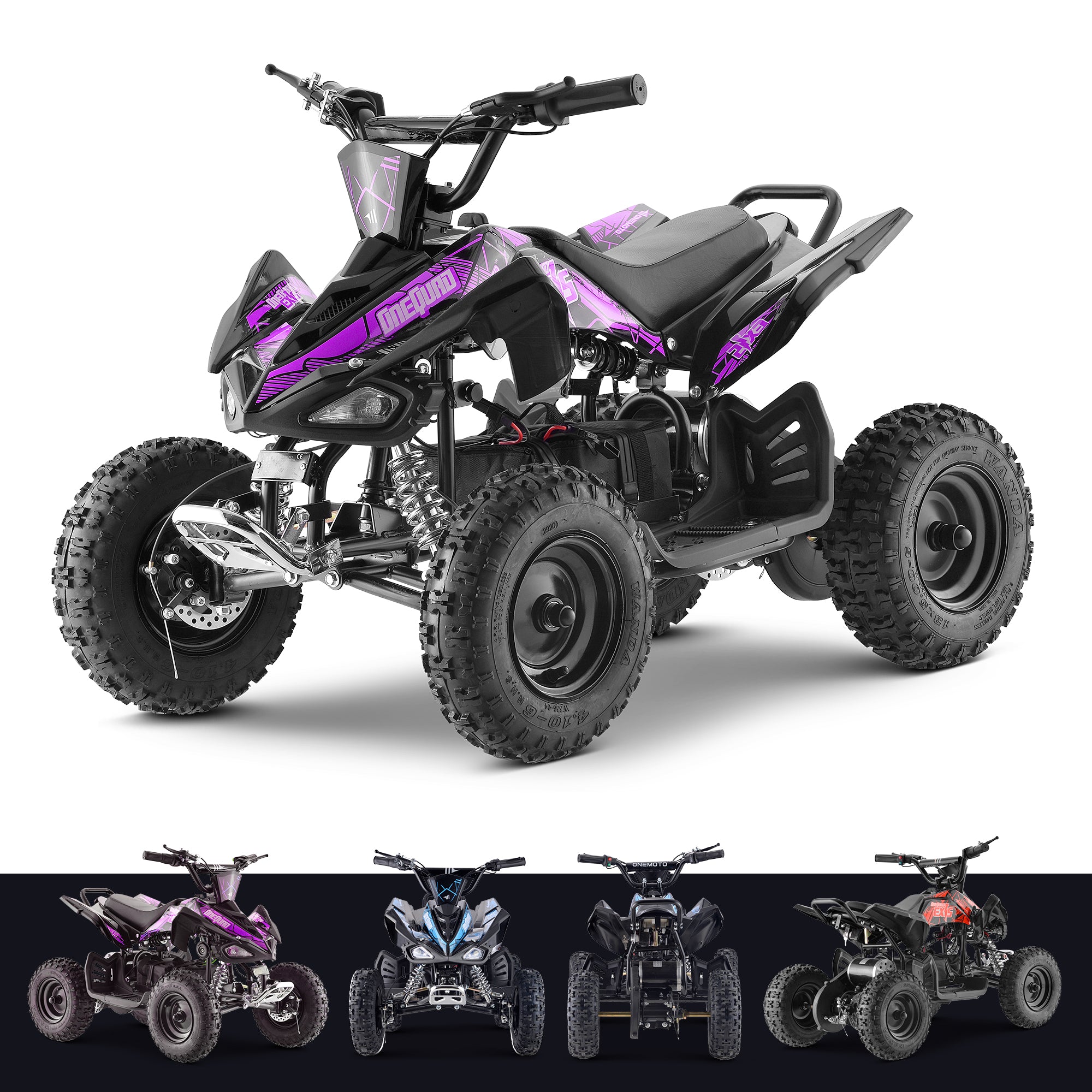 36V 1000W OneQuad EX1S OneMoto Electric Quad Bike for Teens RiiRoo