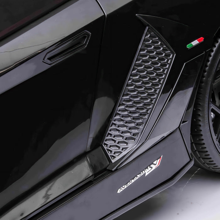 Lamborghini SVJ 24 Volts Drift Edition 2 places, voiture électrique enfant  24 Volts 7Ah, 2 moteurs