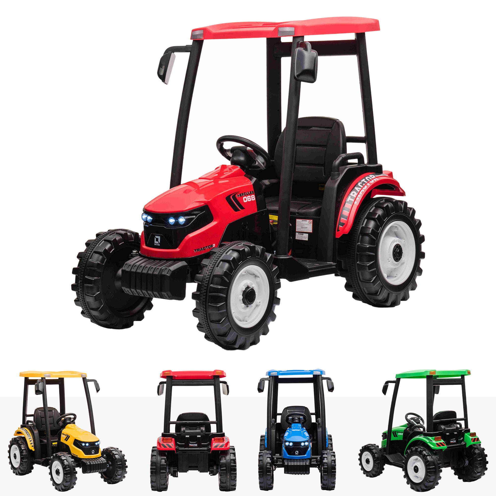 Battery ride on tractor toy online