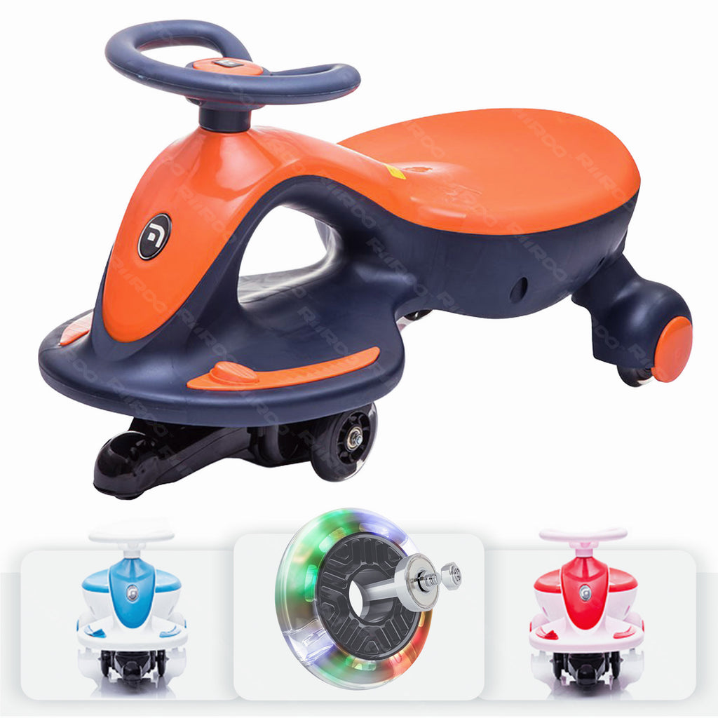 6V Electric Wiggle Swing Ride Along Kids Battery Ride On RiiRoo