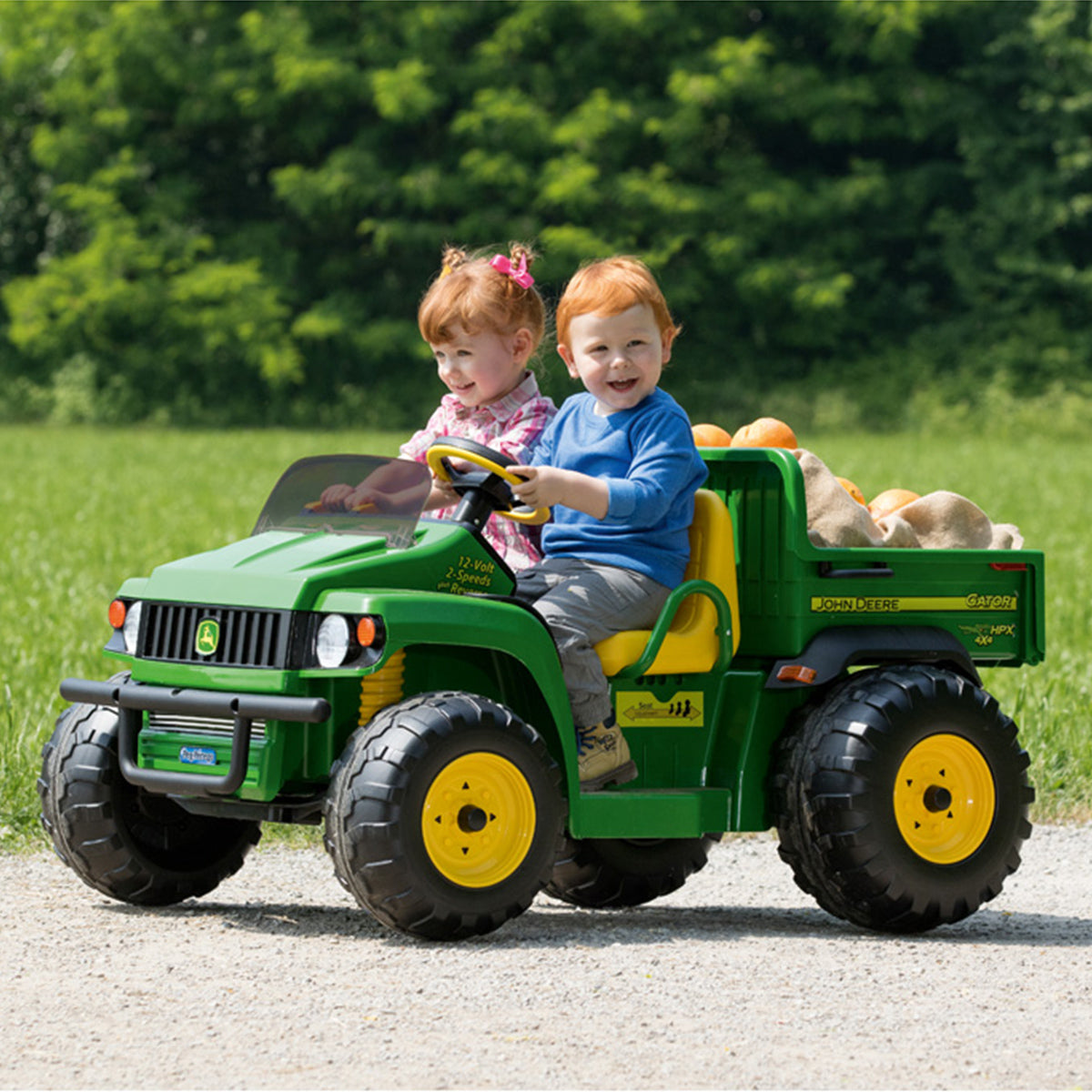 Peg perego john deere gator 12v online