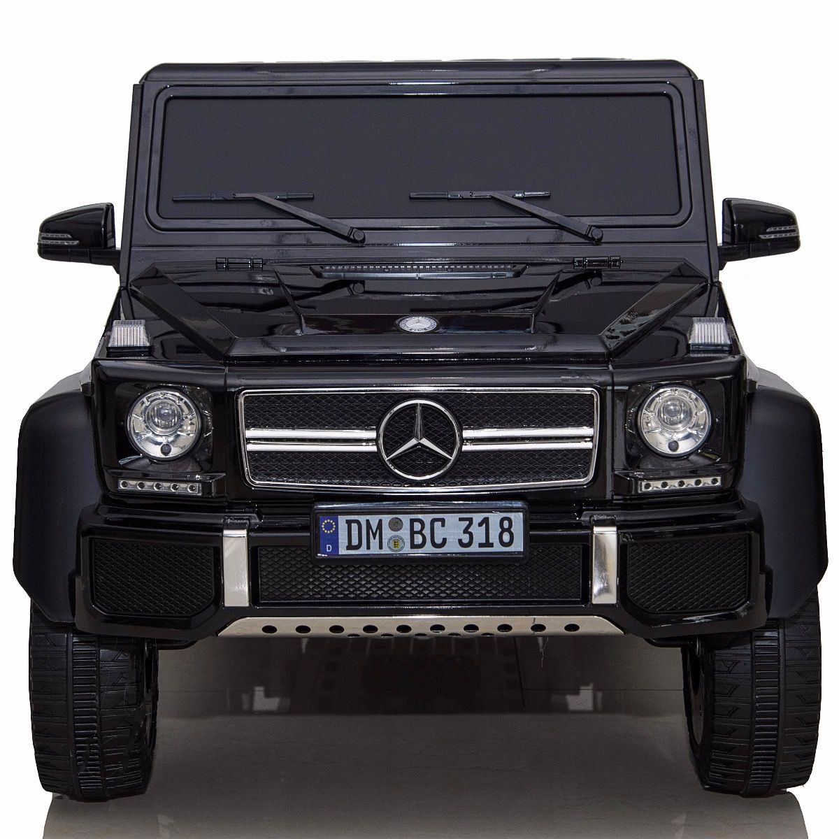 dmd 318 black mercedes benz g63 maxi ride on toy in black