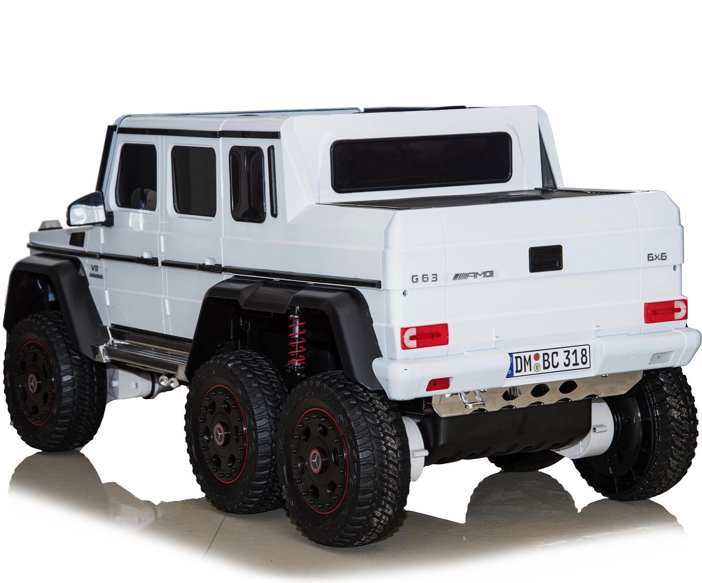 dmd 318 white4 mercedes benz g63 maxi ride on toy in white