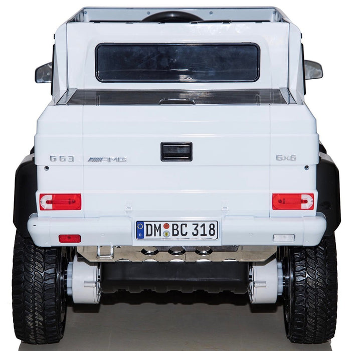 dmd 318 white5 mercedes benz g63 maxi ride on toy in white