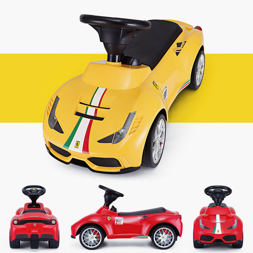 ferrari-488-gte-push-along-foot-to-floor-ride-on-car-for-kids-Main-Yellow.jpg