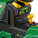 Peg Perego John Deere Ground Force with Trailer  - Green & Yellow