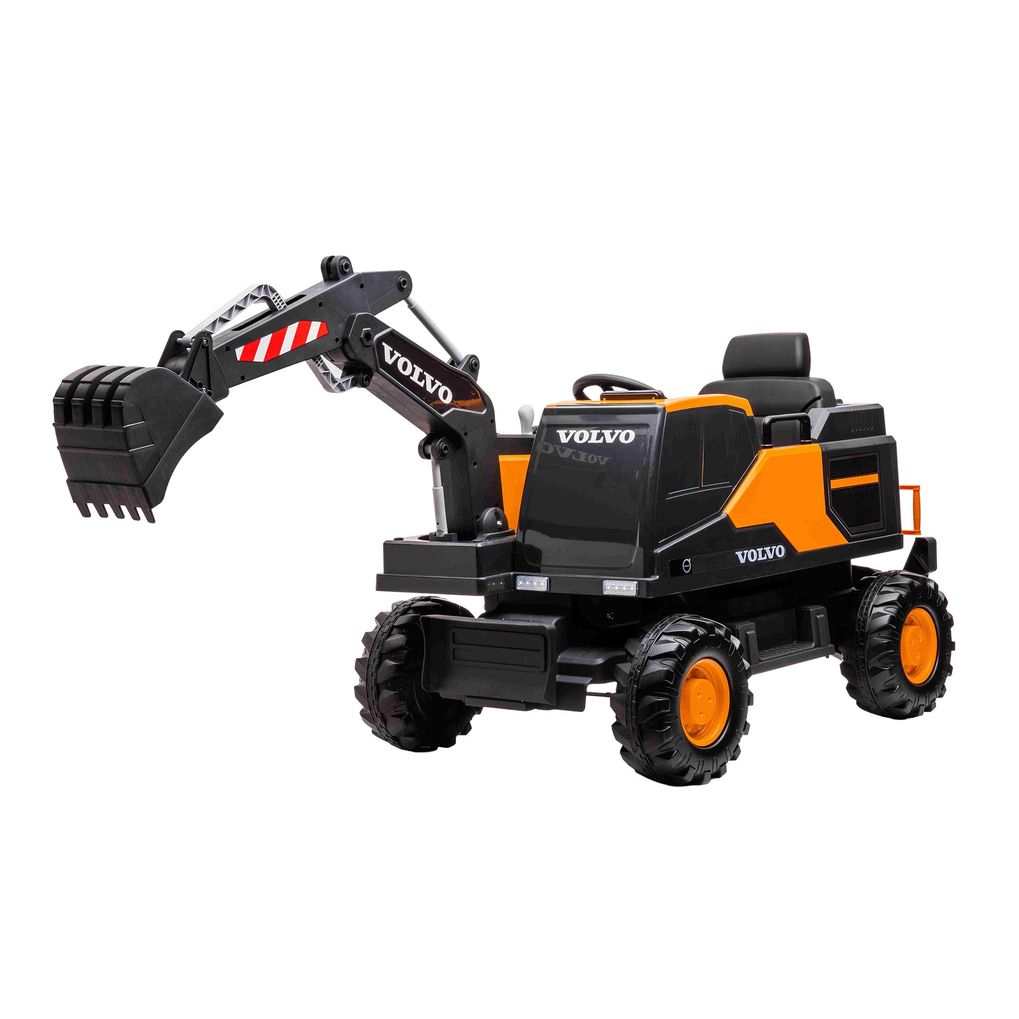 12V Kids Volvo Construction Excavator Battery Electric Ride On RiiRoo