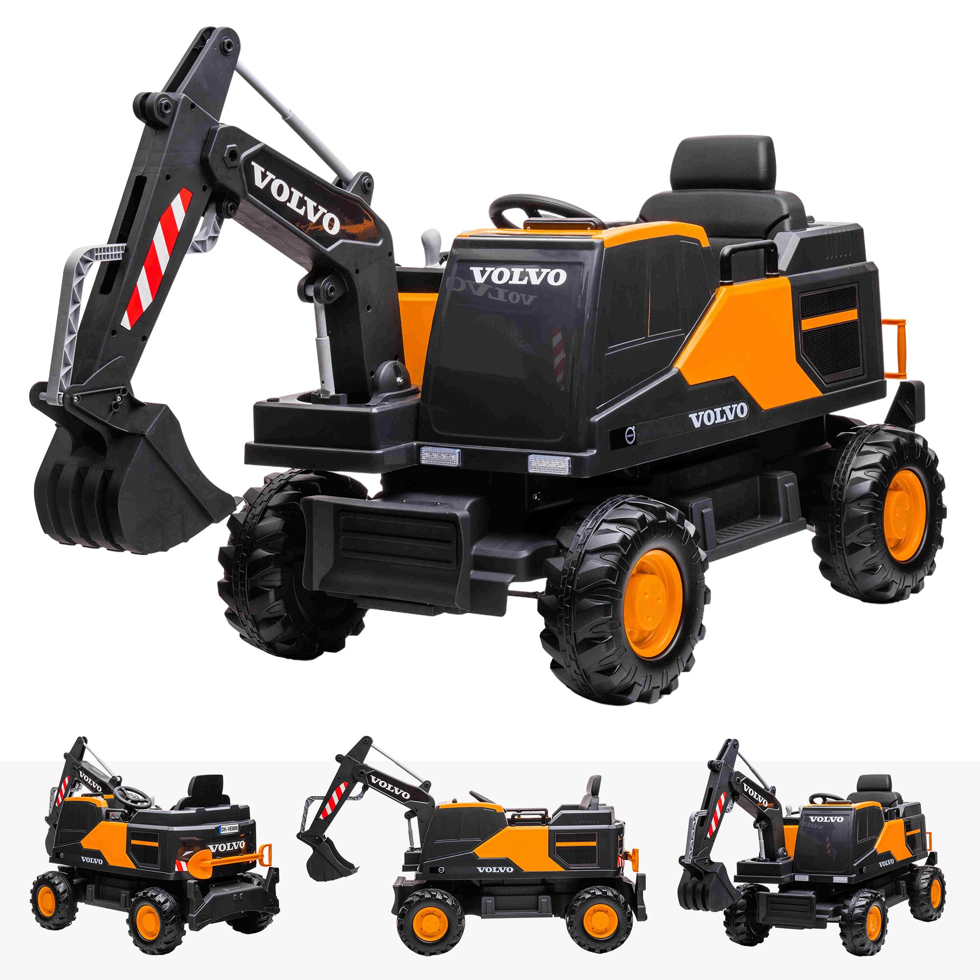 12v electric deals ride on digger