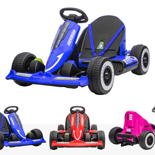 Go-Kart King High Speed 30Km/h – blau - Fun KidCars