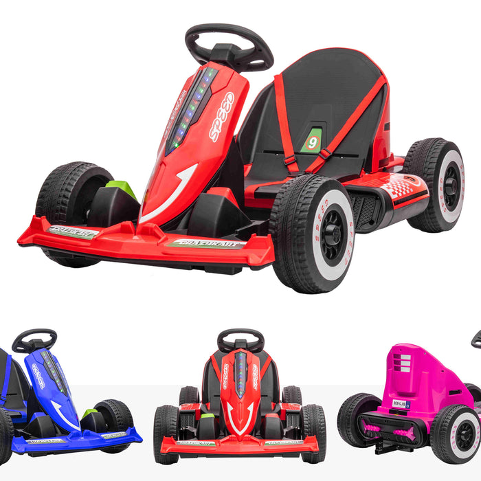 550 12V Battery Go Kart with Trailer Bundle