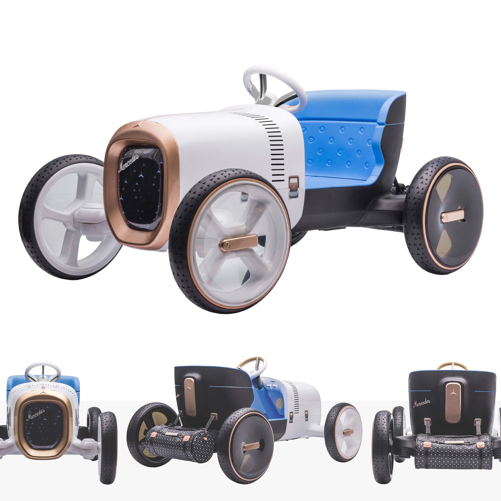 Mercedes Simplex Concept 12V Battery Electric Ride-on Car for Kids – RiiRoo