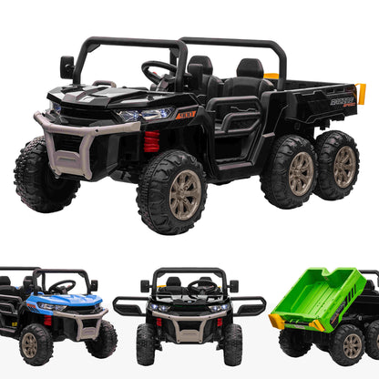 peg perego john deere gator xuv 550 midnight black edition RiiRoo 24V Gatlo™ ATV6 – 2WD Electric Tipper Truck
