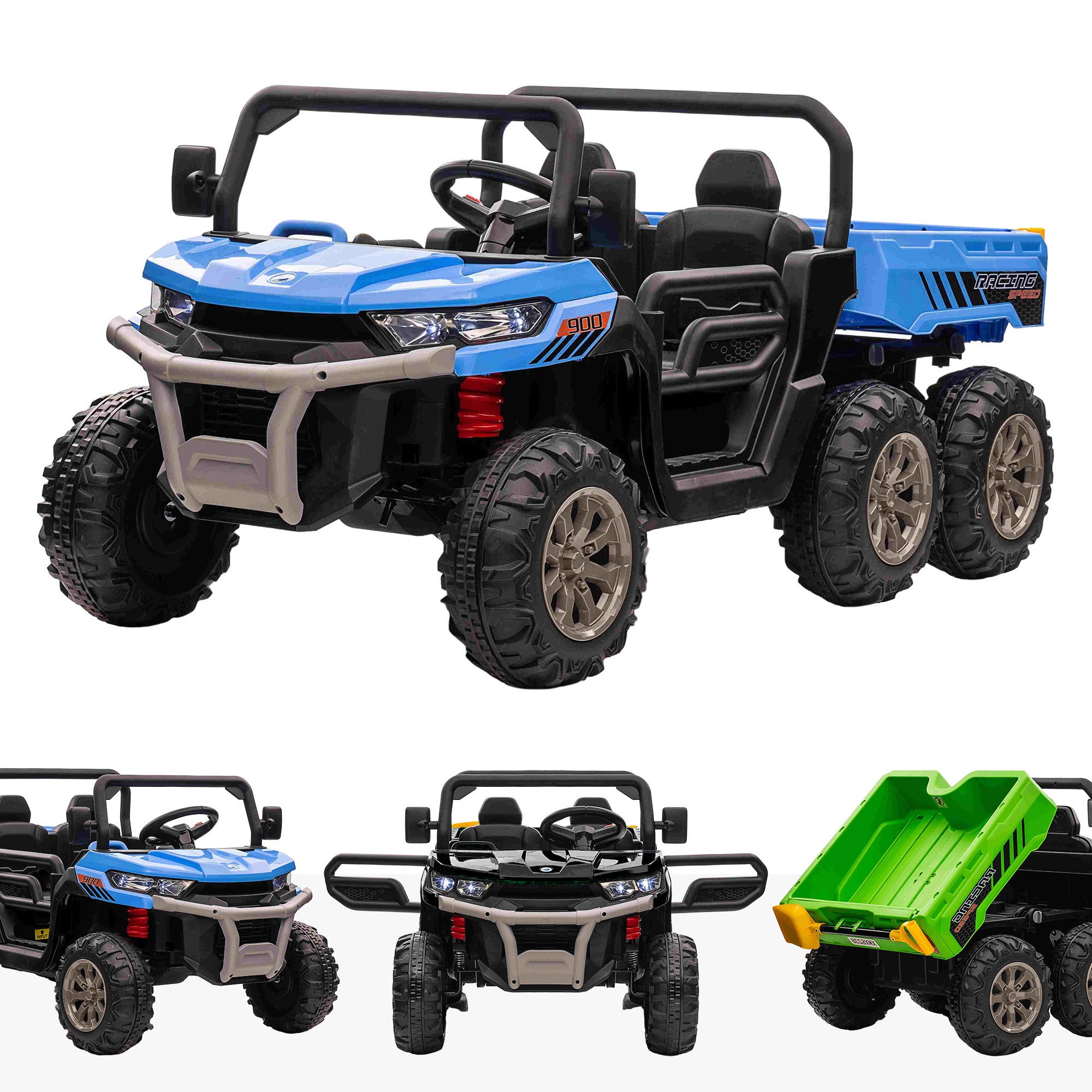 Polaris Ranger Style ATV6 24V Battery Electric For Kids Ride on Car RiiRoo